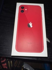 Original Box for Apple iPhone 11 Red 64GB - BOX ONLY