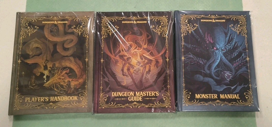 D&D Players Handbook , Dungeon Masters Guide & Monster Manual 2024