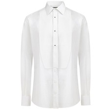 Dolce & Gabbana White Cotton Dress Shirt