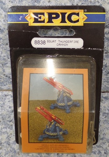 Warhammer Epic 40k Squat Thunderfire Cannon Metal Miniature 1994