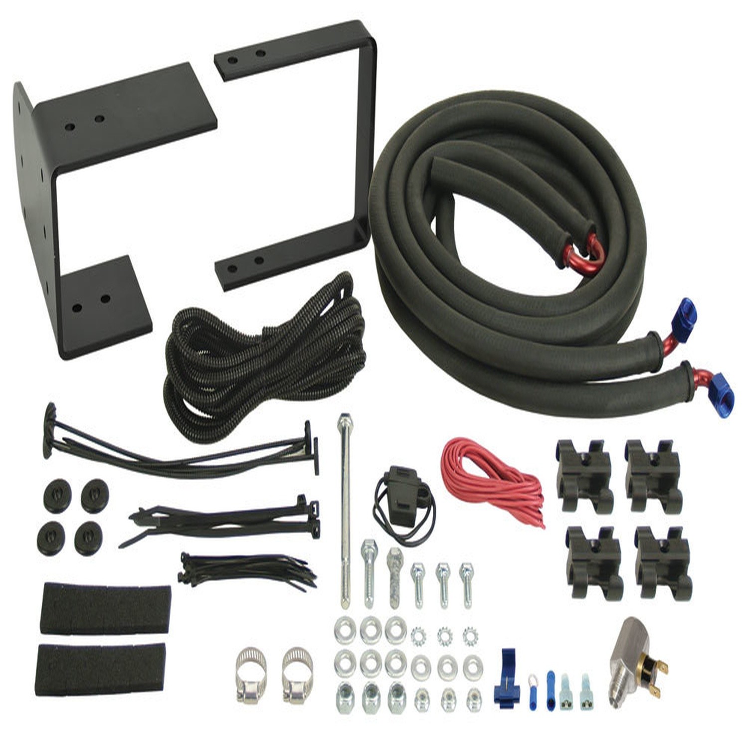 Derale 20561, Kit Fluid Cooler and Fan for Jeep Wrangler TJ YJ 1987 ...