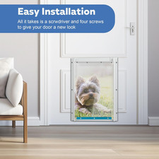 XL Dog Door Replacement Flaps,Compatible with Ideal Pet Products Designer Ser...