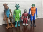 VINTAGE KENNER STAR WARS 1979 CANTINA SET LOT OF 4 SNAGGLETOOTH GREEDO COMPLETE!