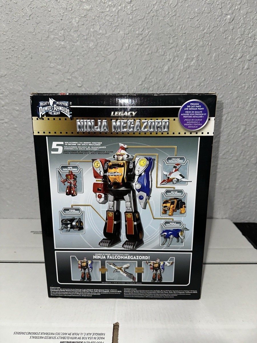 Bandai Power Rangers Legacy Ninja Megazord Transforming Bear Frog Bandai Power Rangers Legacy Ninja Megazord Transforming Bear Frog