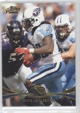 2012 Topps Prime Gold Chris Johnson #59 1s8