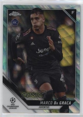2021 Topps Chrome UEFA Champions League /199 Marco Da Graca #112 Rookie RC fv8