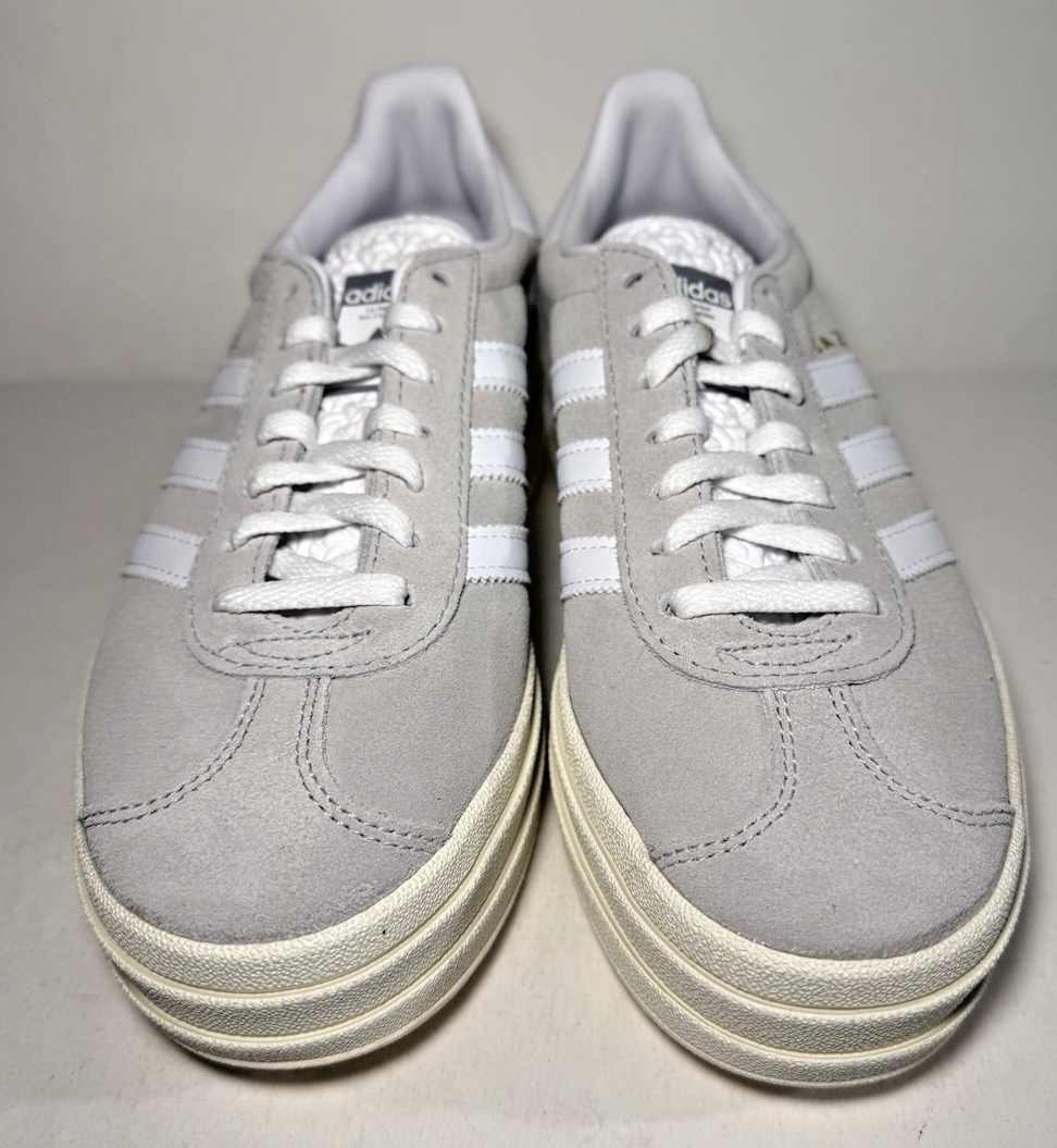 adidas gazelle silver green womens adidas Gazelle Bold W IE0428 main image 0