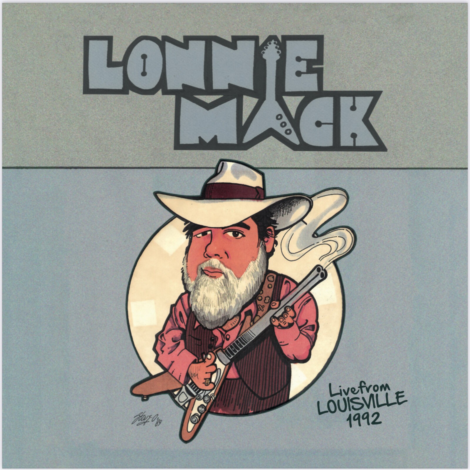 Lonnie Mack Live From Louisville 1992 LP Vinyl LMLP262 NEW