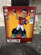 Stetson Bennett Red Uniform Georgia Football Student Athlete Bobblehead #/72