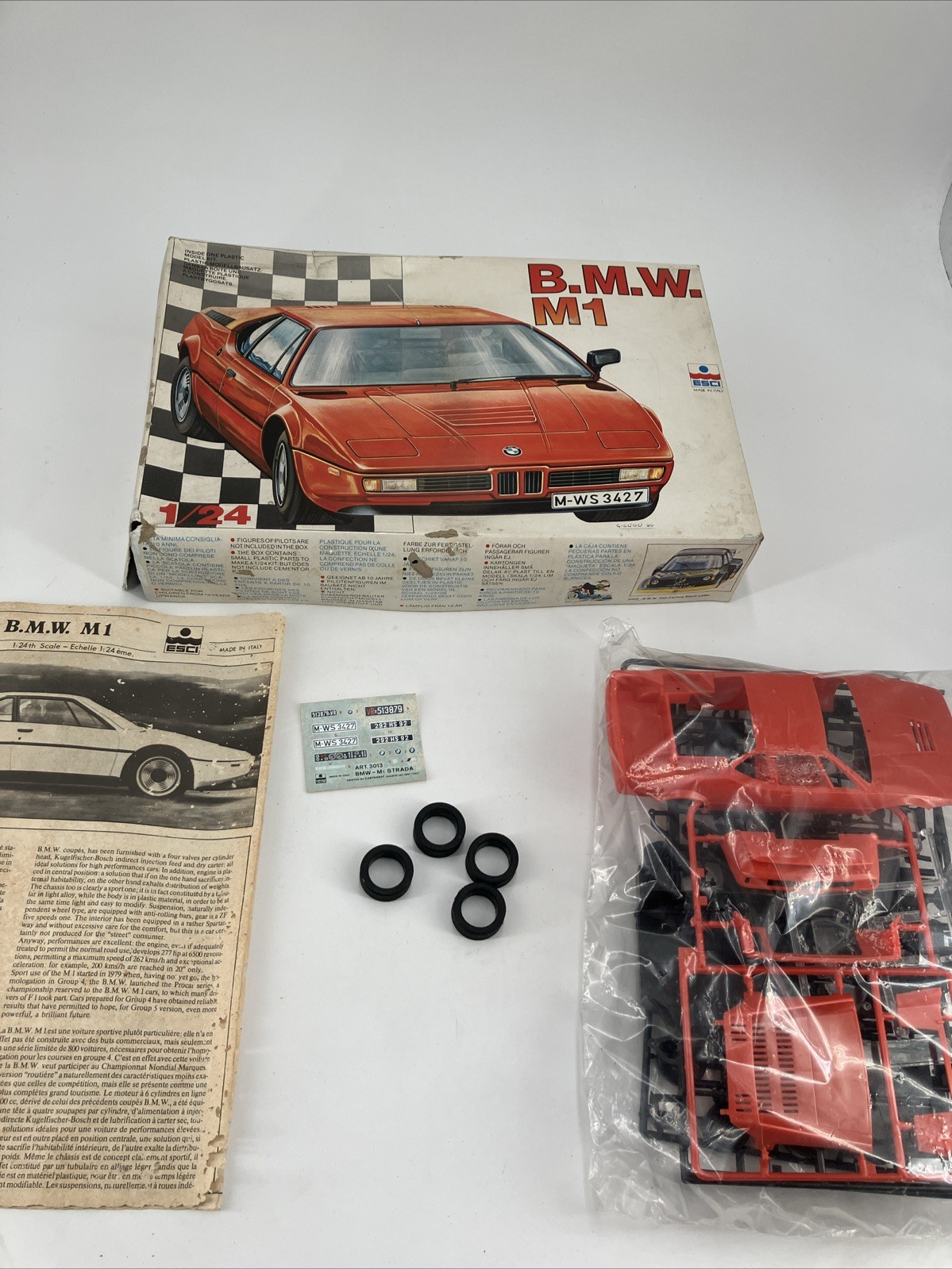 With Instructions And Parts