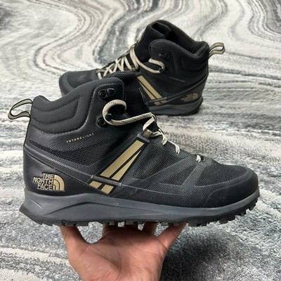 Vintage The North Face Litewave Mid Futurelight Black UK 11 Mid-Top Wanderschuhe