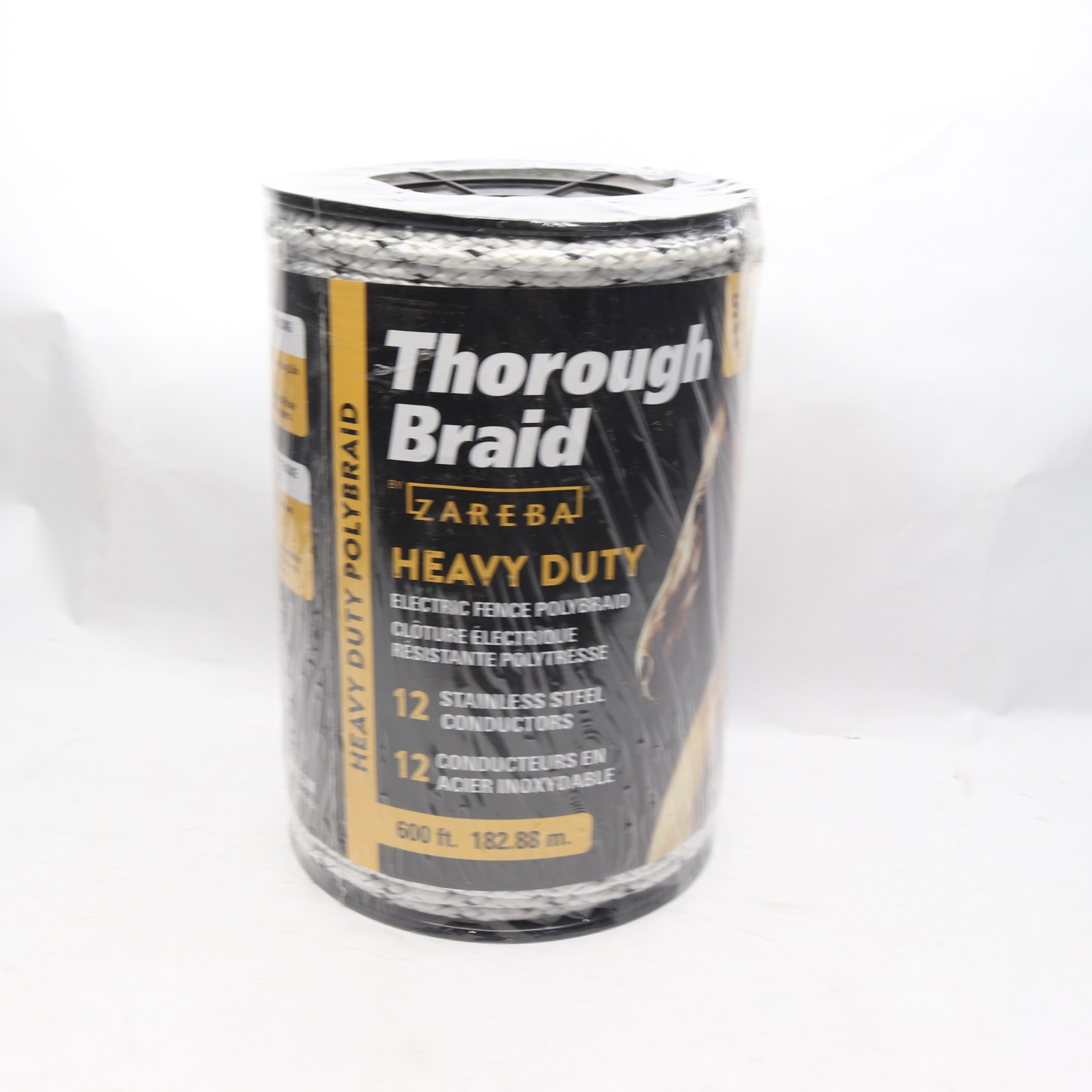 Zareba ThoroughBraid Heavy-Duty Polybraid 12-Strand 600-ft PB600W12-Z