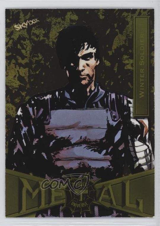 2022 Marvel Metal Universe Spider-Man Yellow Light FX Winter Soldier #99 01ic