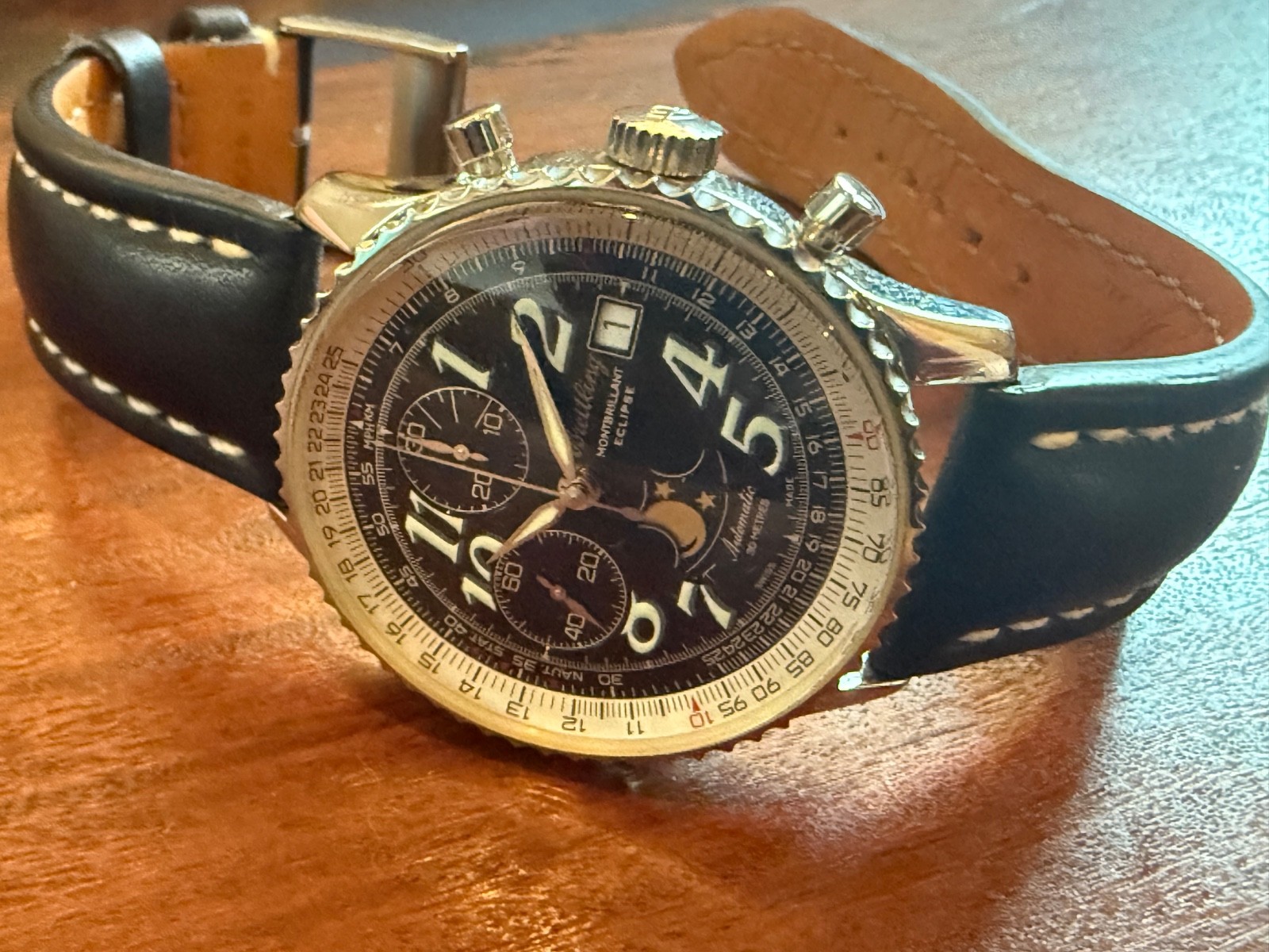 Breitling Navitimer Montbrillant Eclipse Moonphas… - image 1