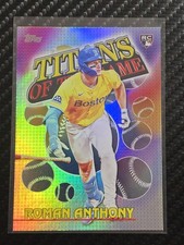 2026 Topps Titans of the Game Roman Anthony Red Sox #TOG-9 Rookie Insert