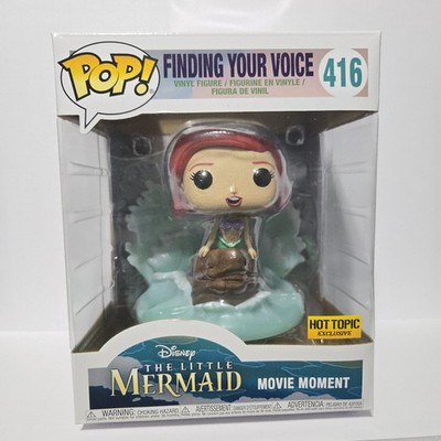 Funko Pop Moments Ariel #416 Finding Your Voice Disney Hot Topic Exclusive