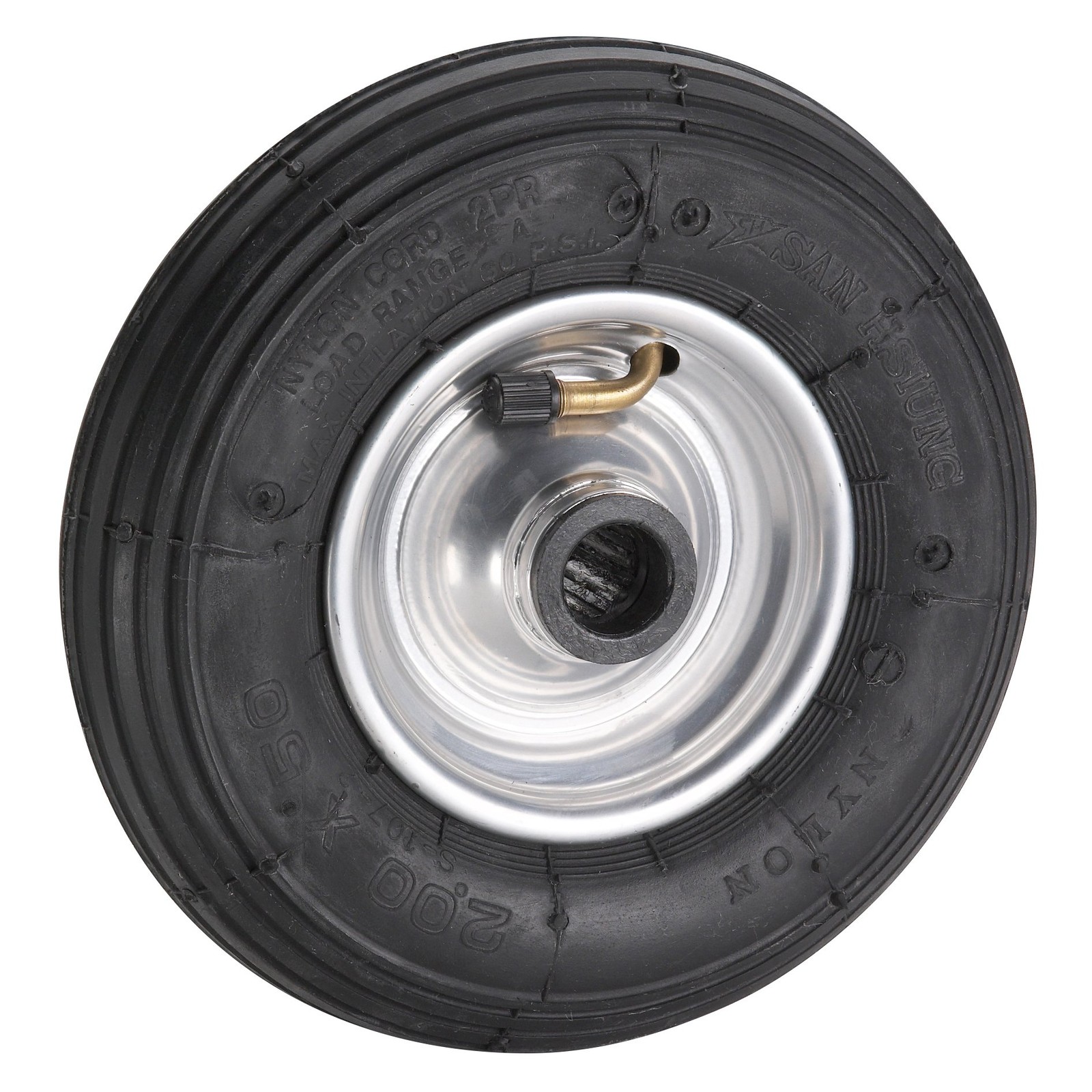 Dörner Helmer 740108 Ruota Pneumatica 200x50x20mm | Cerchio Acciaio