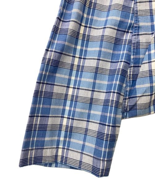 COMME des GARCONS HOMME PLUS                    Checked Sarouel Pants blue PE-P0