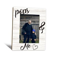 Fathers Day Pops Picture Frames - Grandpa Photo Frame, PopsGrandpa color-3