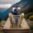 1978 Kenner Vintage Star Wars 12" R2-D2 Figure Complete W/ Death Star Plans