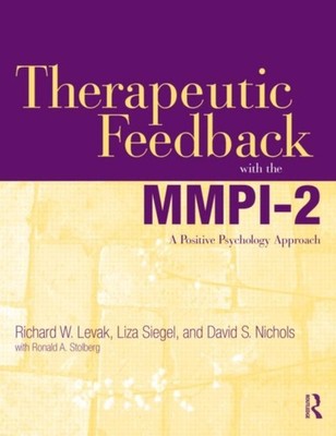 THERAPEUTIC FEEDBACK WITH THE MMPI-2 by Richard W. Levak Paperback Self Help