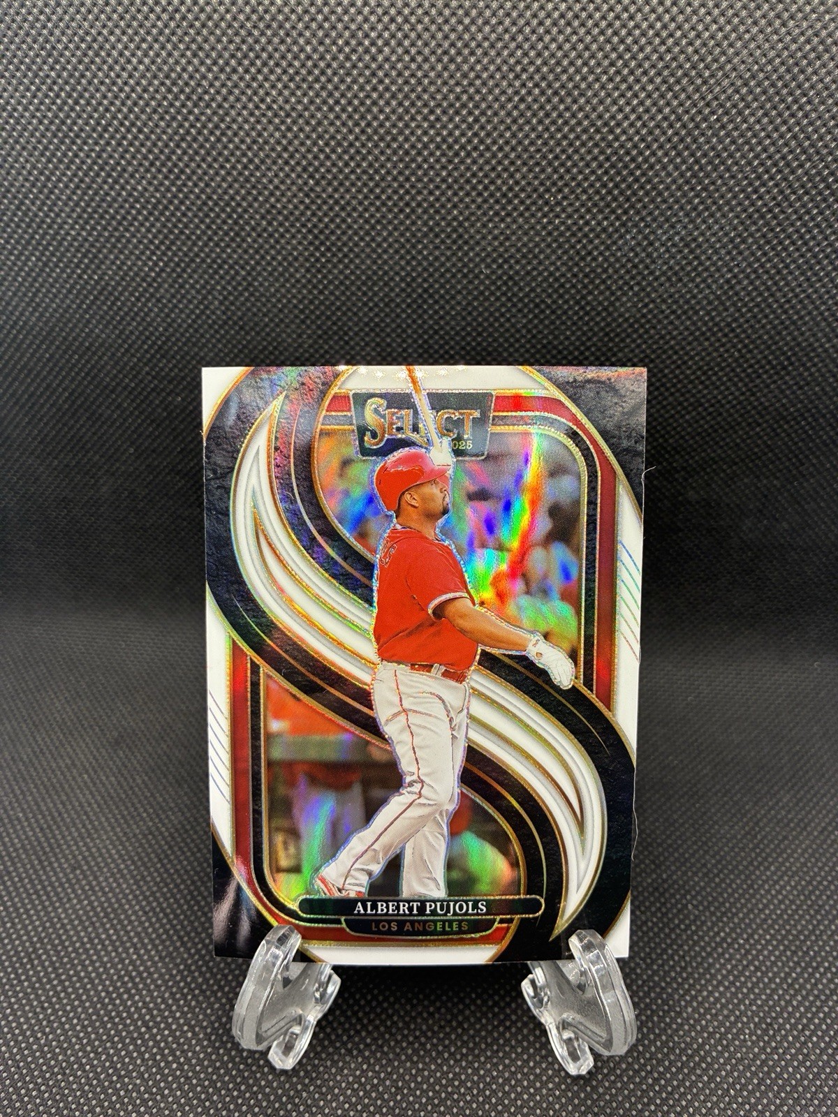 2025 Panini Select - Premier Level Albert Pujols #101 White Prizm /99