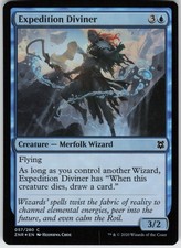 Foil Expedition Diviner 57 Zendikar Rising C NM