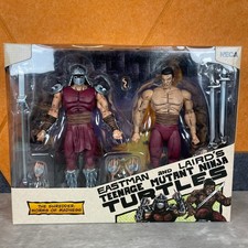 NECA TMNT The Shredder Worms of Madness 2-Pack Action Figure Set Mirage Comics