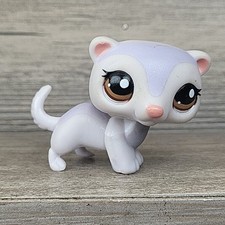 LPS #1666 LITTLEST PETSHOP ORIGINAL AUTHENTIC FURET FERRET HASBRO
