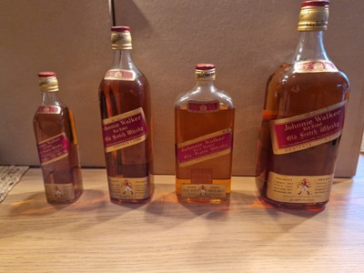 Johnnie Walker Red Label Old Scotch Whisky  von ca. 1989