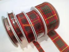 Cameron Tartan Ribbon Berisfords Scottish Tartan Authority  Approved