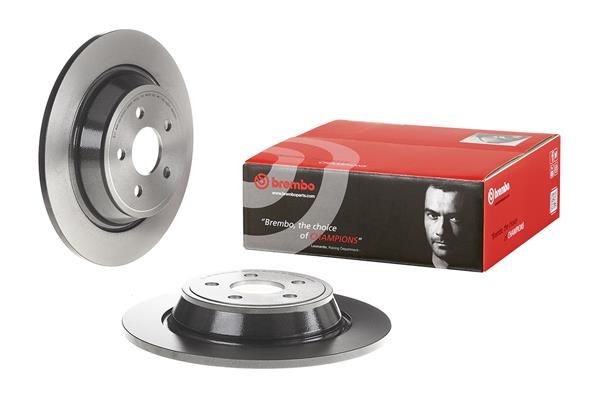 2X Brembo Bremsscheibe 08.N258.41 FüR Ford Ford USA-image
