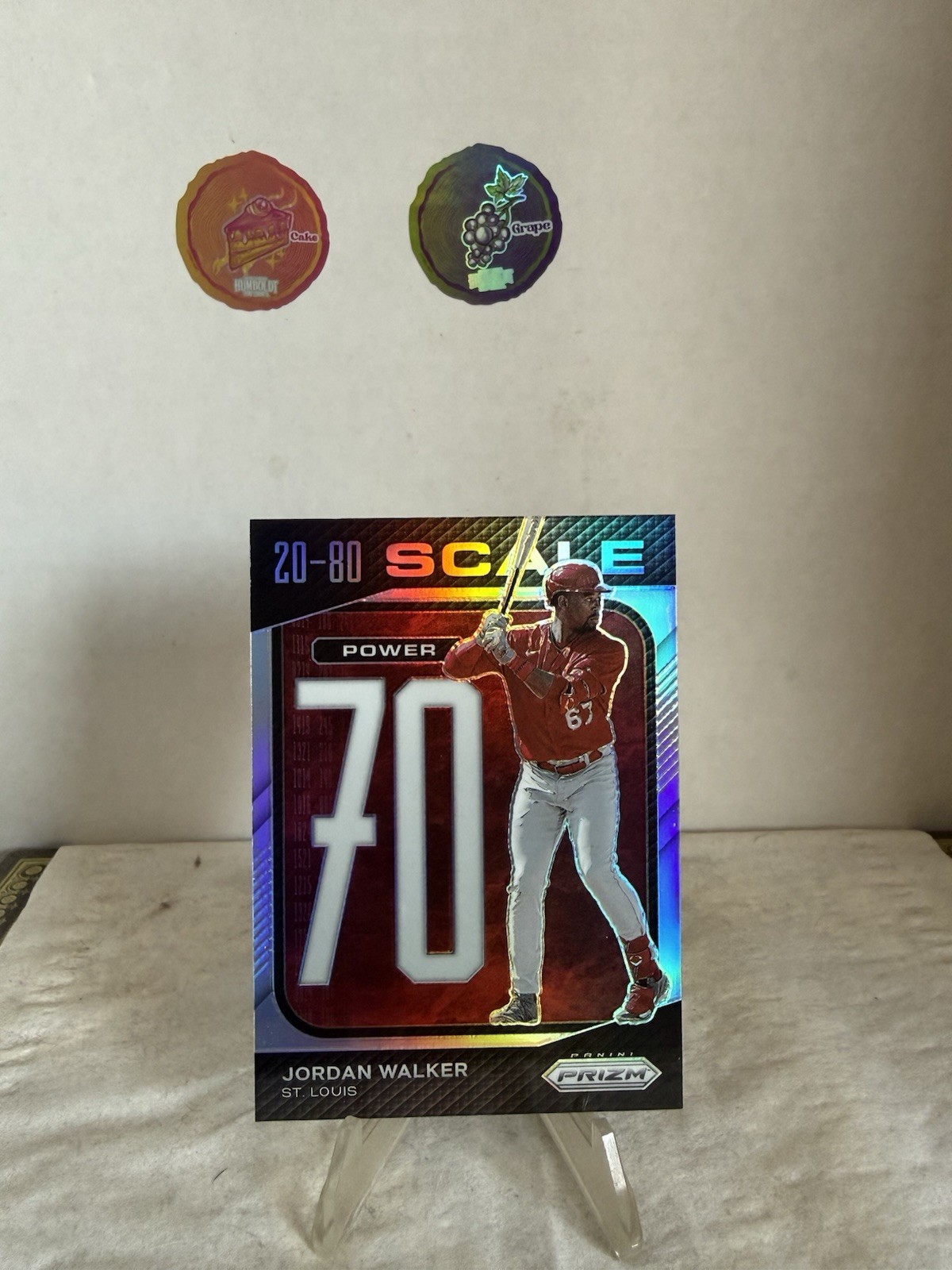 2023 Panini Prizm - 20-80 Scale Jordan Walker #SC13 Silver Prizm (RC)