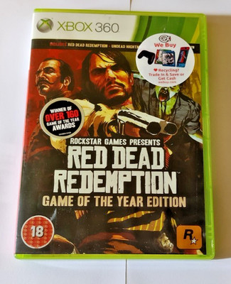 Red Dead Redemption Game of the Year Edition Xbox 360 2 Discs - Komplett mit Hülle