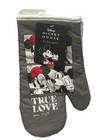 Disney Micky Mouse  Fabric Oven Mitt  Multicolored One Size True Love