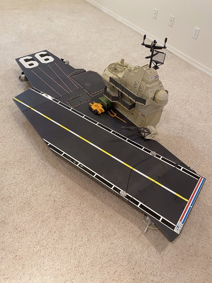 Action Figure Gi Joe Aircraft Carrier 1985 For Sale JOE A Real
