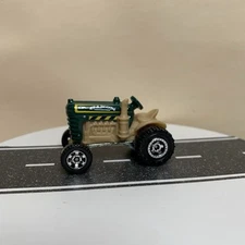 2017 Matchbox MB-4 Crop Master Farm Tractor Canon Construction Green/Brown 1:64 