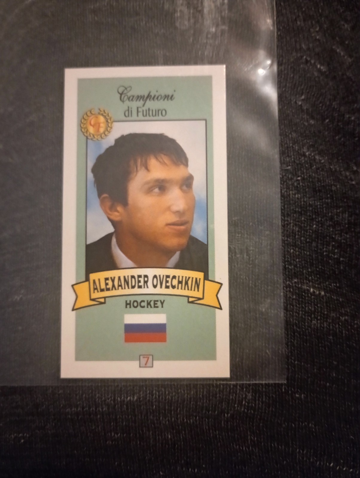 ALEXANDER OVECHKIN Rookie Card 2003 Campioni di Futuro - NHL Washington Capitals