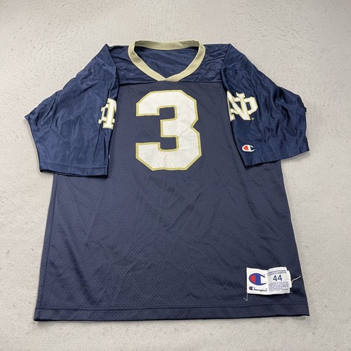 Seller's photo on eBay: VINTAGE Notre Dame Fighting Irish Jersey Mens 44 Football Champion NCAA USA 90s