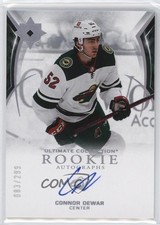 2021 Upper Deck Ultimate Collection Rookies 83/299 Connor Dewar #183 Auto 0nr3
