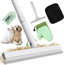 Carpet Rake for Pet Hair Removal Tool - 4 in 1 Pet Hair Remover Kit for Dog Cat