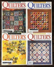 2002 Quilters Newsletter Magazine - Lot of 10