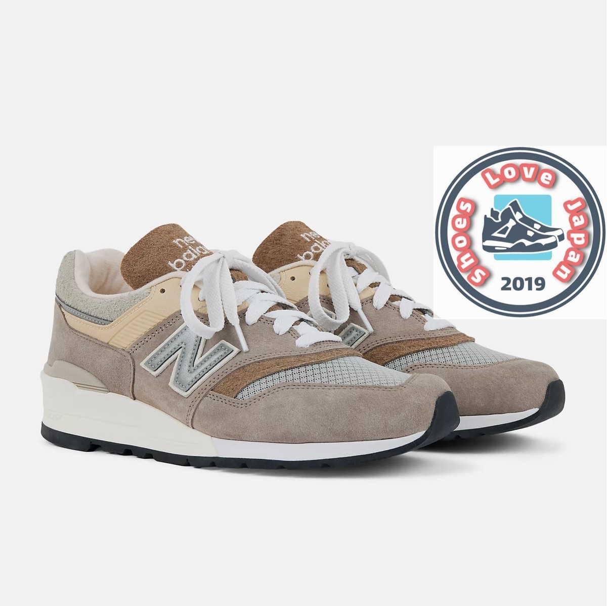 New Balance Made in USA 997 U997MG Light Mushroom/Mirage Gray