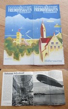 Original altes Reise - Prospekt Zeppelin Stadt Friedrichshafen  / 1930iger Jahre