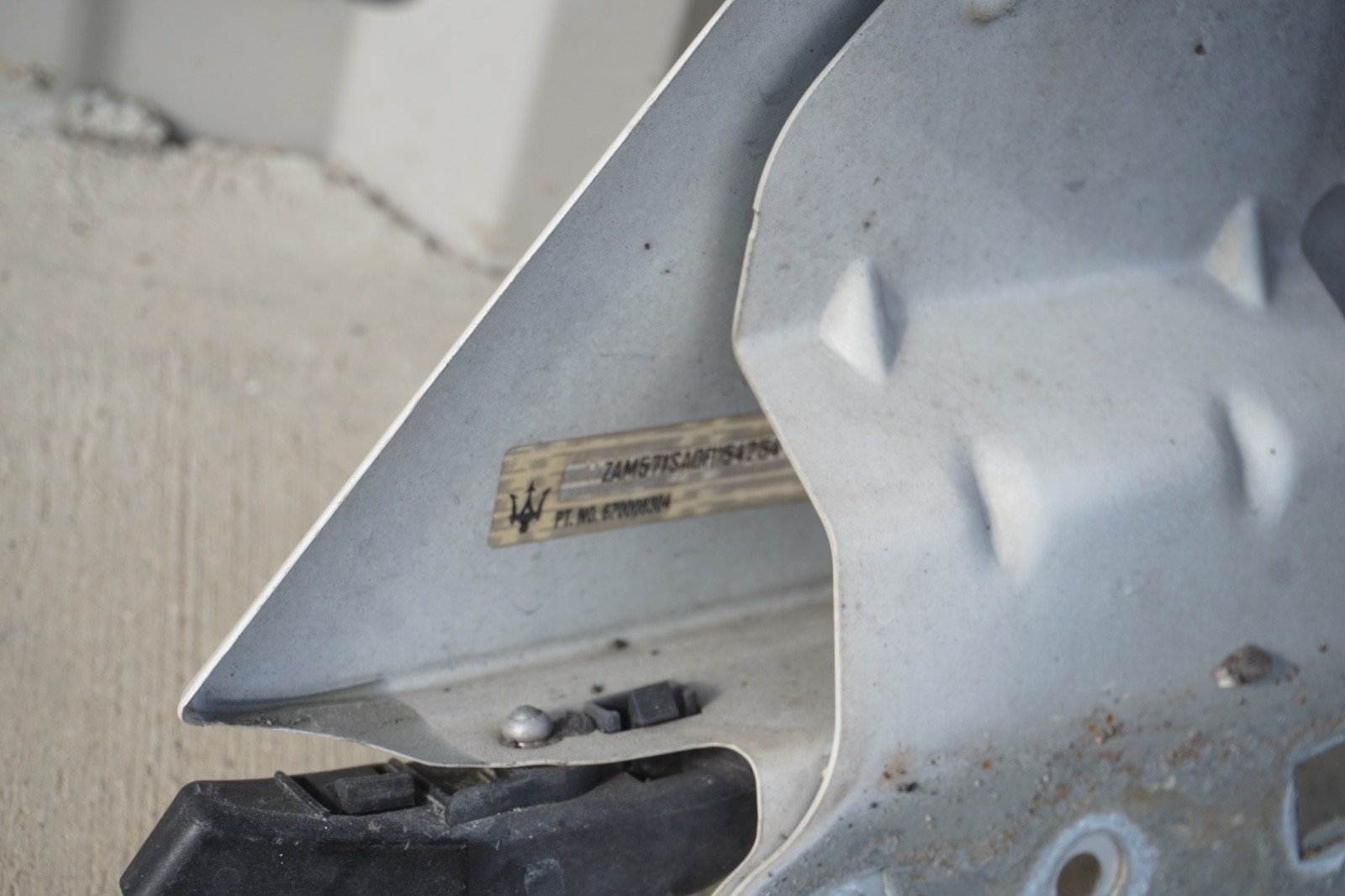 Maserati Ghibli 2014-2023 Right Fender