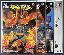 Dc K.o. Knightfight 1 2 3 4 Cover A Set 1st Print Dan Mora Batman Ko 14