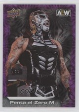 2022 Upper Deck AEW All Elite Wrestling Purple Pyro 131/199 Penta El Zero M 0nr3