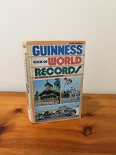 Vintage Copy Guinness Book of World Records 1978 edited by Norris McWhirter.