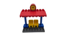 Lego® train Duplo  chemin de fer Station de chargement quai de la gare avec toit