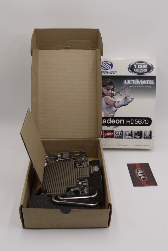 Sapphire Radeon HD 5670 Ultimate 1GB GDDR5 Fanless Graphics Card